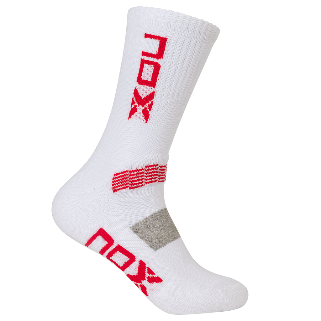 Socks White/Red