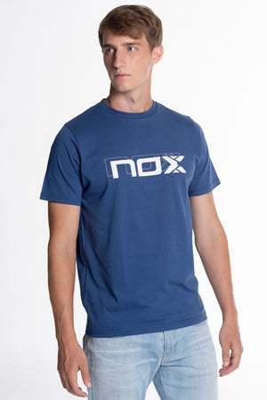 NOX CAMISETA HOMBRE AZUL MARINO