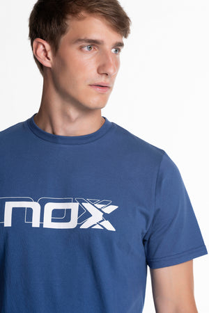 NOX CAMISETA HOMBRE AZUL MARINO