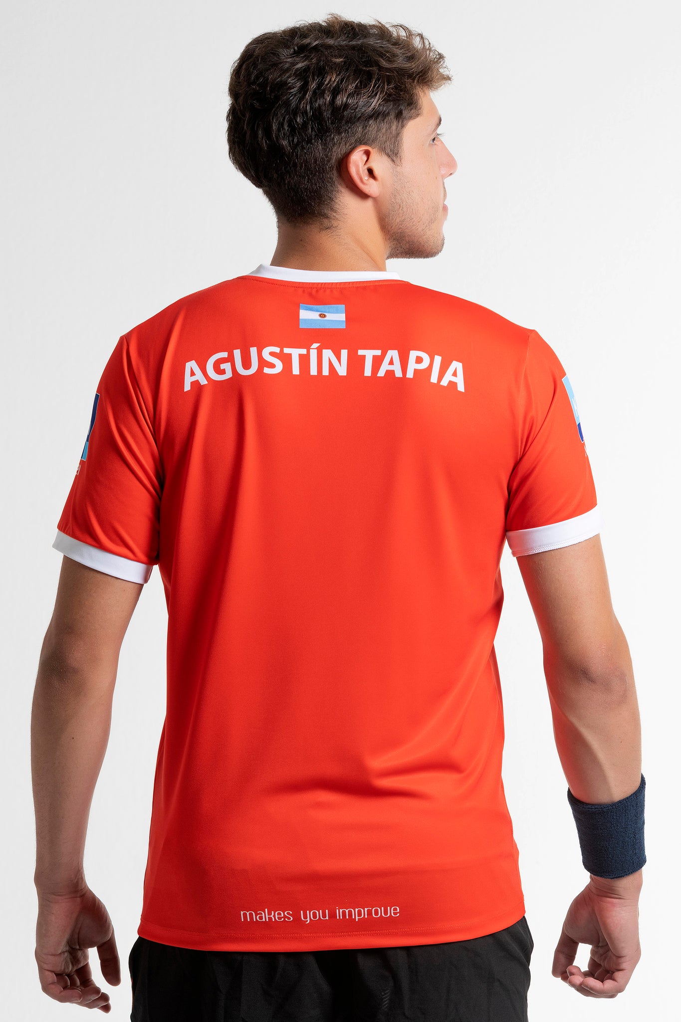 CAMISETA SPONSORS AT10 TEAM ROJA 21 TALLA ORANGE